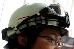 防災ヘルメット･カスタマイズ例